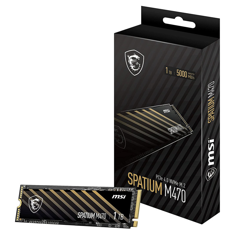 حافظه SSD ام اس آی MSI Spatium M470 1TB M.2