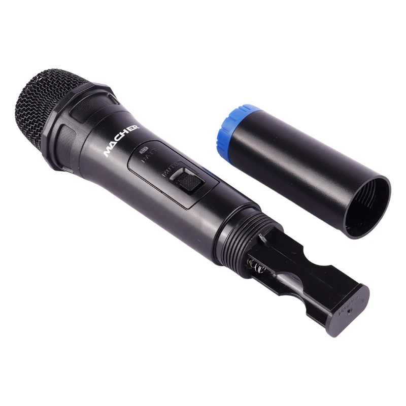 اسپیکر چمدانی بلوتوثی رم و فلش خور Macher MR-1100 + میکروفون و ریموت کنترل