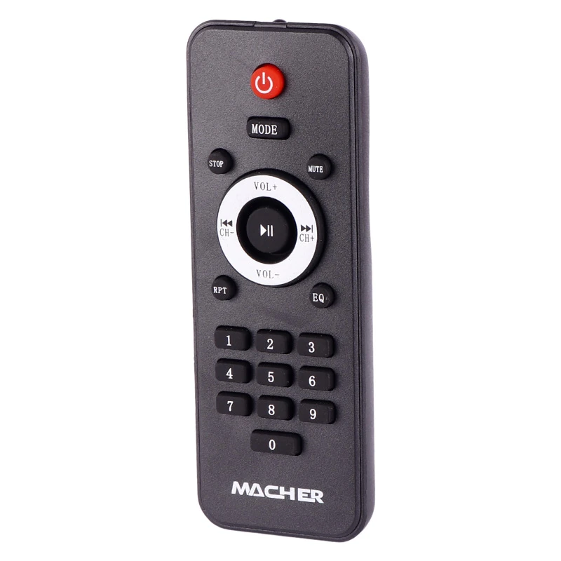 اسپیکر چمدانی بلوتوثی رم و فلش خور Macher MR-1100 + میکروفون و ریموت کنترل