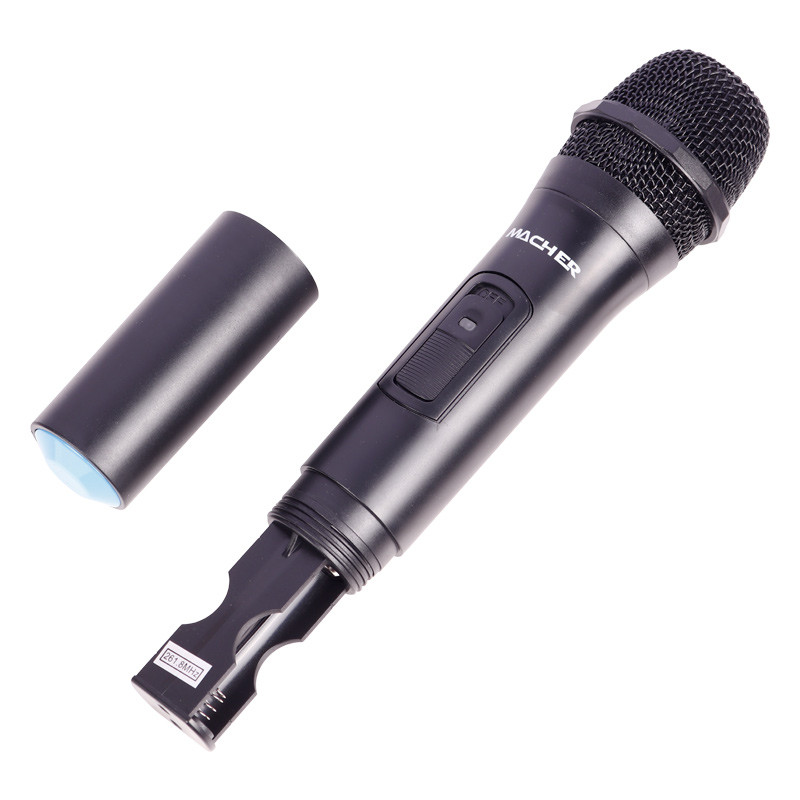 اسپیکر چمدانی بلوتوثی رم و فلش خور Macher MR-1700 + میکروفون و ریموت کنترل