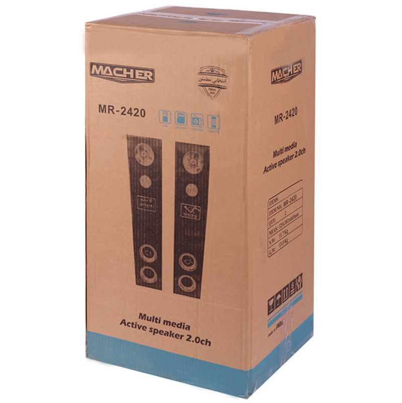 اسپیکر خانگی ایستاده Macher MR-2420 + ریموت کنترل