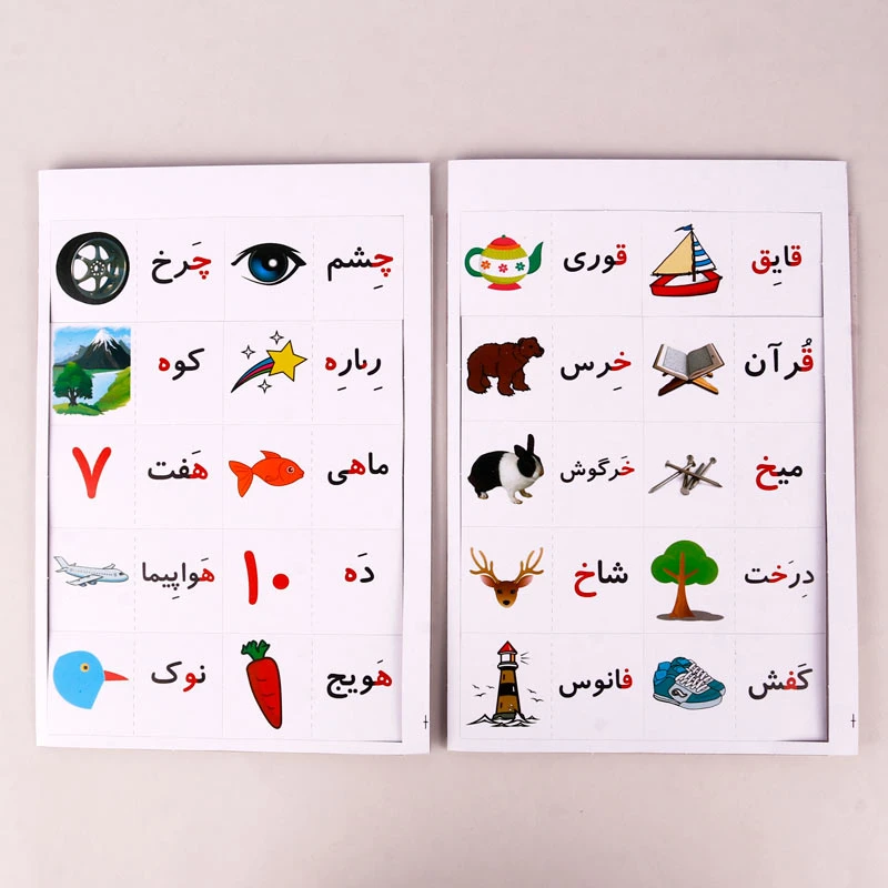 مجموعه آموزشی الفبای آهنربایی ببین و پیداکن اول دبستان