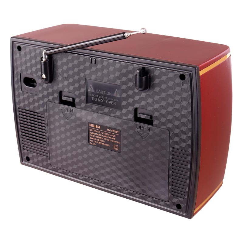 رادیو اسپیکر بلوتوثی رم و فلش خور Meier M-1921BT