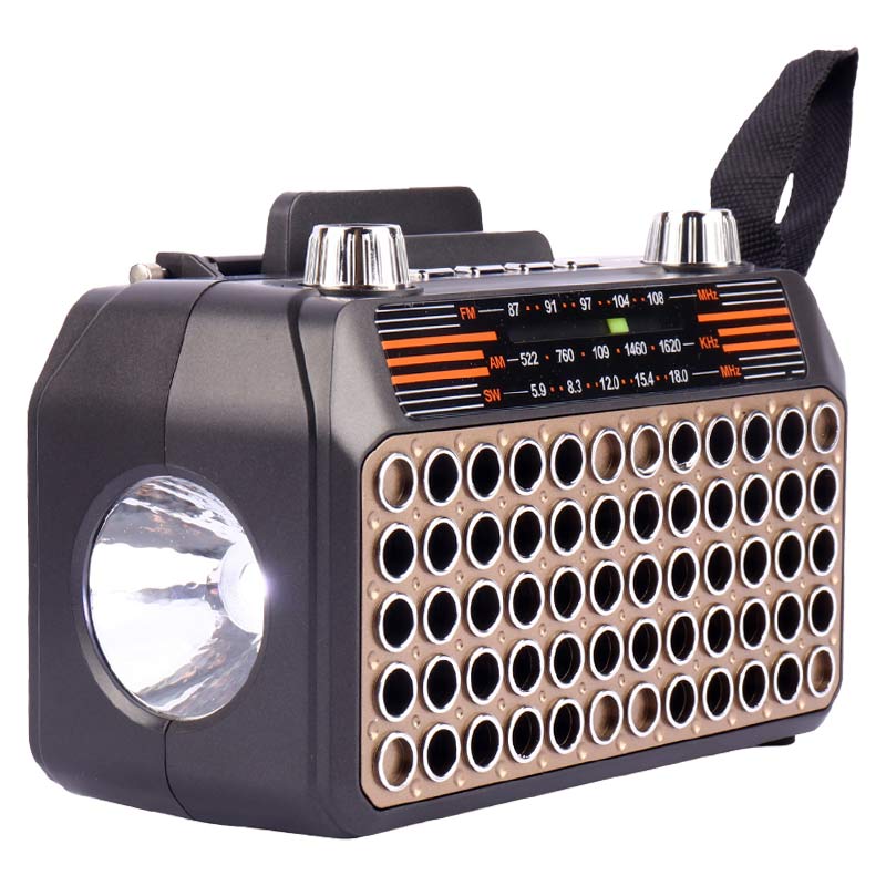 رادیو اسپیکر بلوتوثی رم و فلش خور خورشیدی Meier M-532BT-S