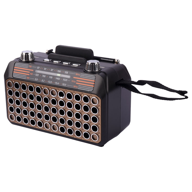 رادیو اسپیکر بلوتوثی رم و فلش خور خورشیدی Meier M-532BT-S