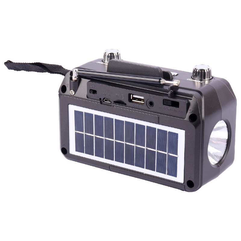 رادیو اسپیکر بلوتوثی رم و فلش خور خورشیدی Meier M-532BT-S
