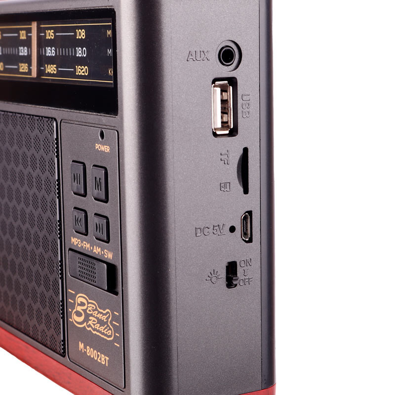 رادیو اسپیکر بلوتوثی رم و فلش خور Meier M-8002BT