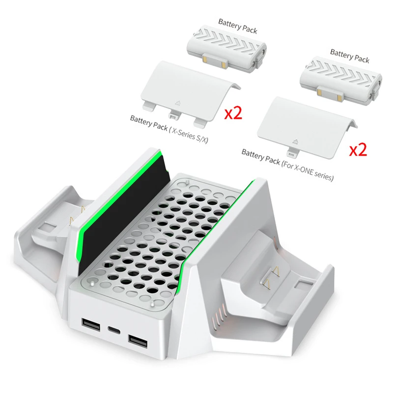 خنک کننده و شارژر دسته Xbox One Series S دابی TYX-0663