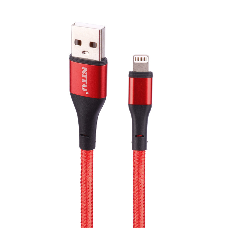 کابل آیفونی فست شارژ NITU NC205 3A 2m