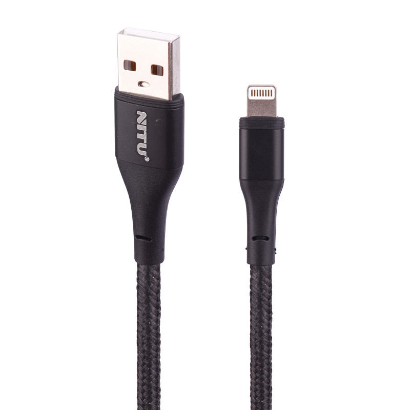 کابل آیفونی فست شارژ NITU NC205 3A 2m