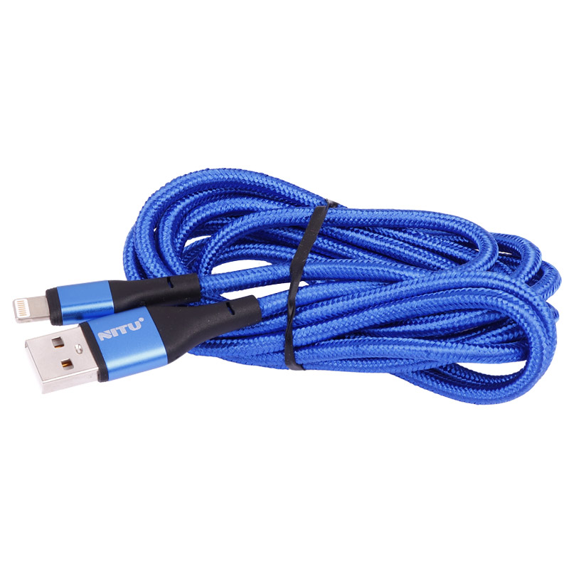 کابل آیفونی فست شارژ NITU NC205 3A 2m
