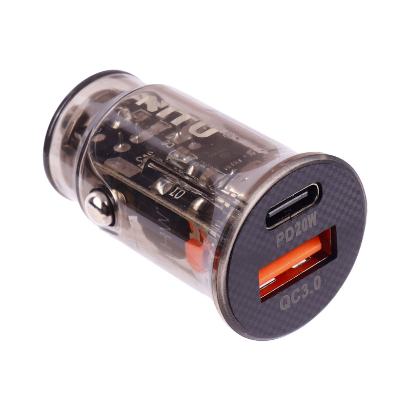 شارژر فندکی فست شارژ Nitu NDC08 3A QC3.0 PD 20W