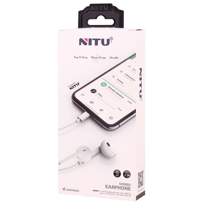 هندزفری آیفونی Nitu NT-H09
