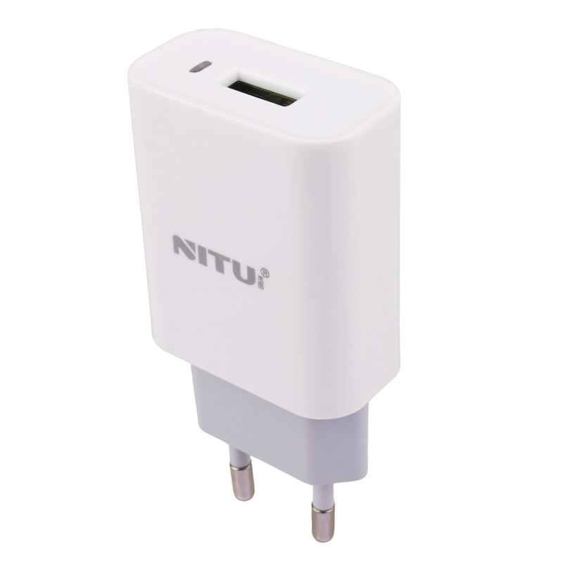شارژر دیواری 12 وات نیتو NT-TC066 2.4A + کابل میکرو یو اس بی