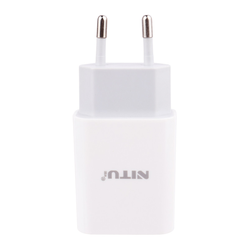 شارژر دیواری فست شارژ Nitu NT-TC066 2.4A 12W + کابل تایپ سی