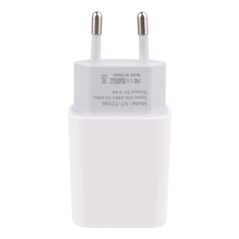 شارژر دیواری فست شارژ Nitu NT-TC066 2.4A 12W + کابل تایپ سی