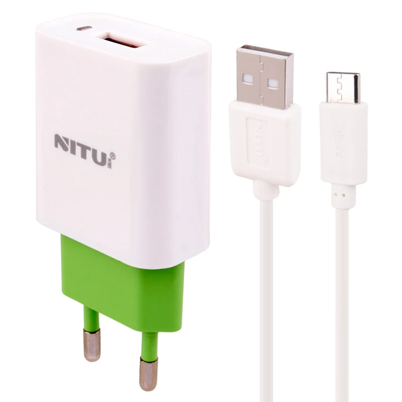 شارژر دیواری 18 وات نیتو NT-TC066F QC3.0 PD 3A + کابل تایپ سی