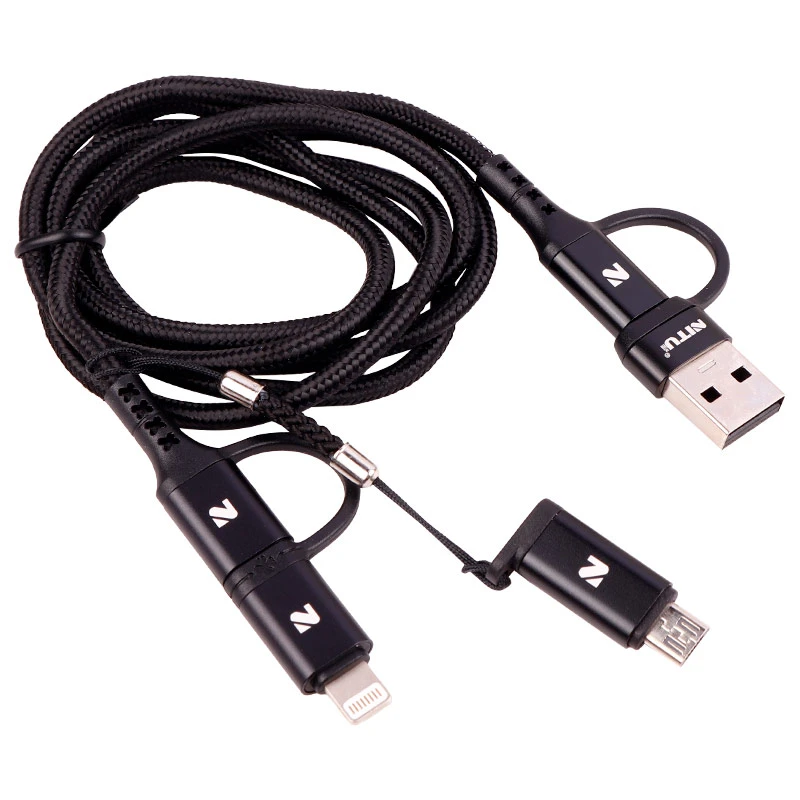 کابل شارژ چندکاره فست شارژ 5 آمپر نیتو NT-UC062 طول 1 متر