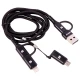 کابل شارژ چندکاره فست شارژ 5 آمپر نیتو NT-UC062 طول 1 متر