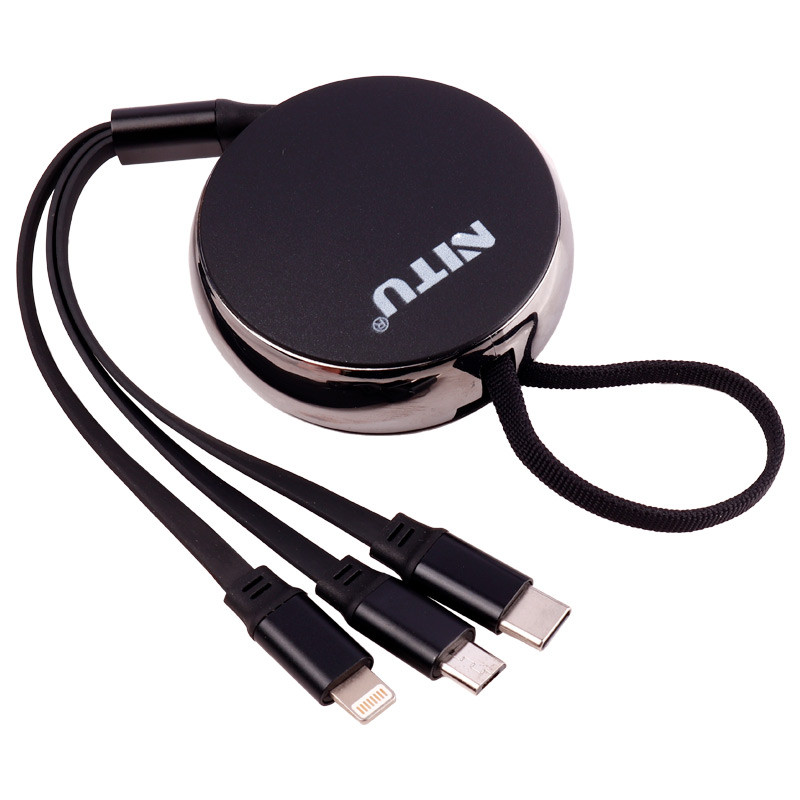 کابل 3 سر فست شارژ Nitu NT-UC090 1.2m