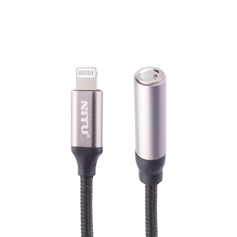 تبدیل Nitu NX017 Lightning to AUX 12cm