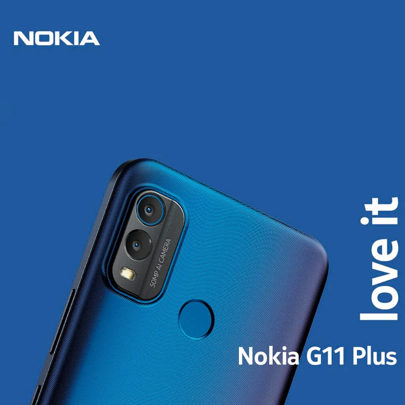 گوشی موبایل نوکیا Nokia G11 Plus Dual Sim ظرفیت 64 گیگابایت و رم 4 گیگابایت
