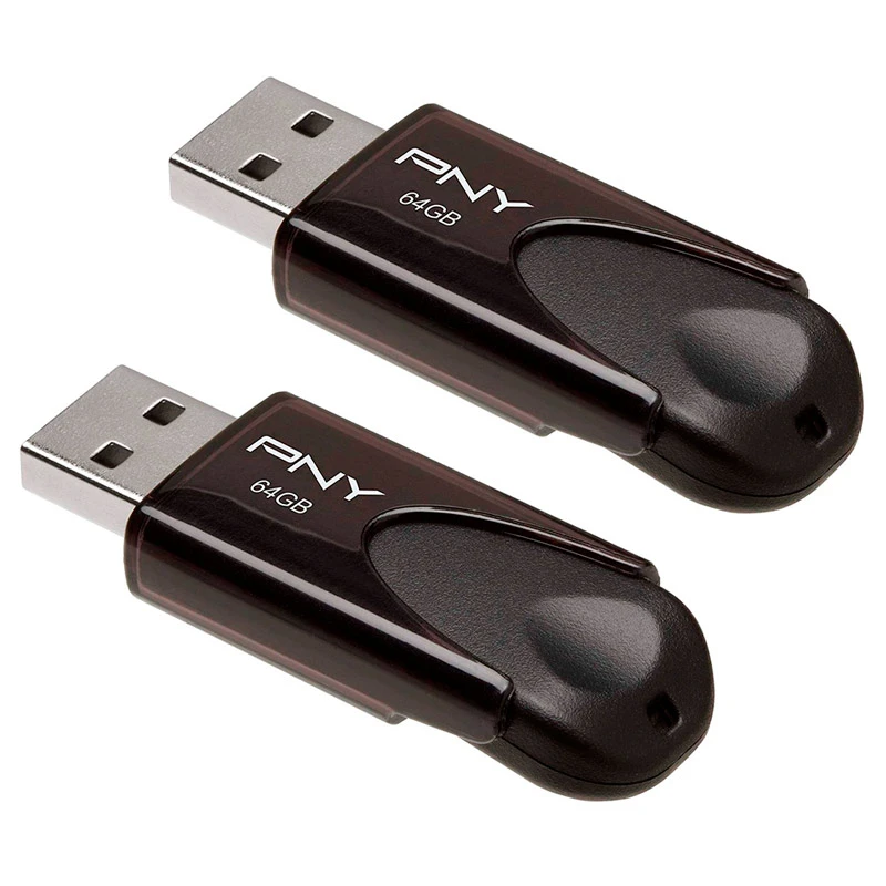 فلش 64 گیگ پی ان وای PNY Attache 4 بسته 2 عددی