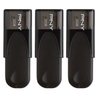 فلش 32 گیگ پی ان وای PNY Attache 4 بسته 3 عددی