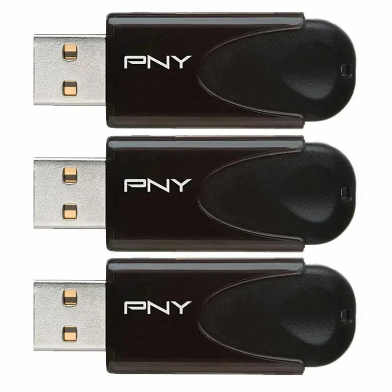 فلش 32 گیگ پی ان وای PNY Attache 4 بسته 3 عددی