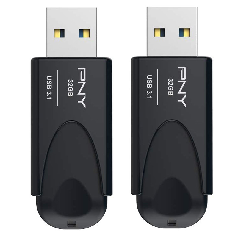 فلش 32 گیگ پی ان وای PNY Attache 4 USB3.1 بسته 2 عددی