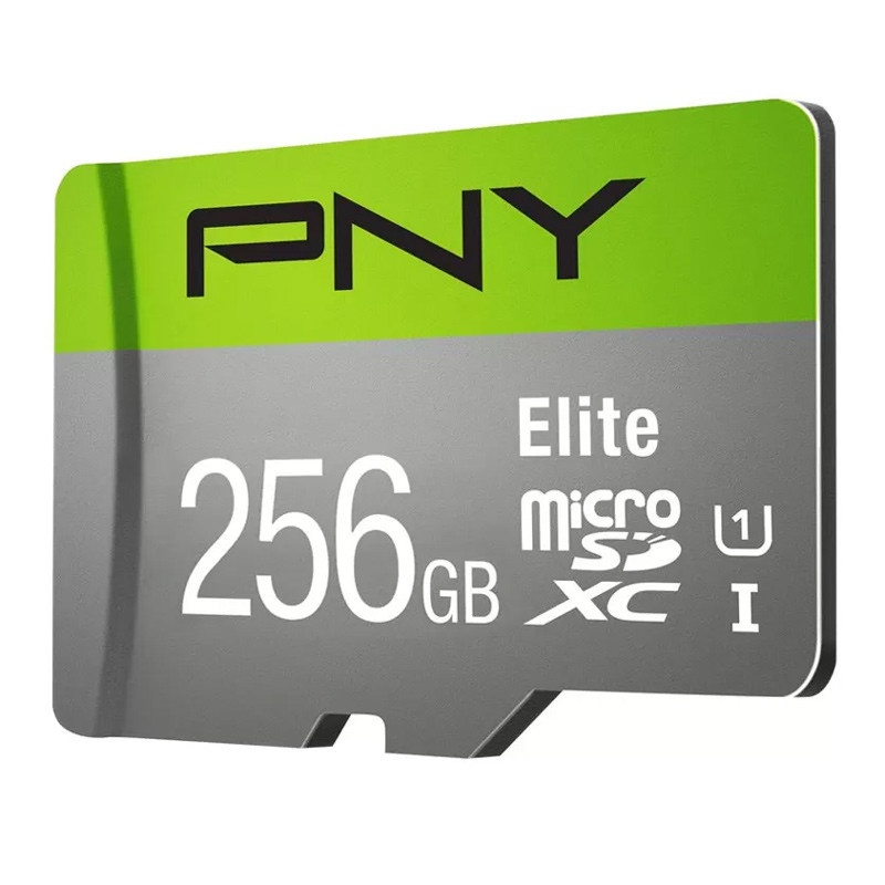 رم میکرو 256 گیگ پی ان وای PNY Elite A1 V10 U1 C10 100MB/s + خشاب