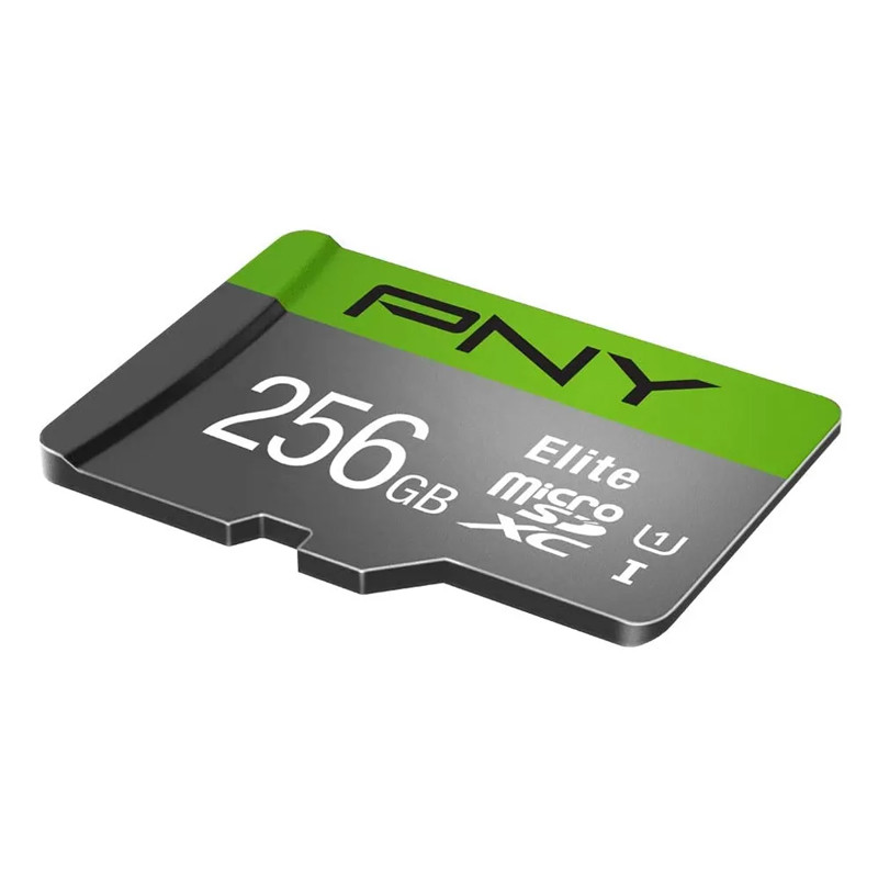 رم میکرو 256 گیگ پی ان وای PNY Elite A1 V10 U1 C10 100MB/s + خشاب