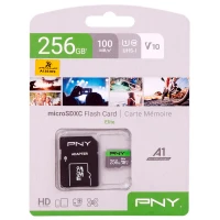 رم میکرو 256 گیگ پی ان وای PNY Elite A1 V10 U1 C10 100MB/s + خشاب