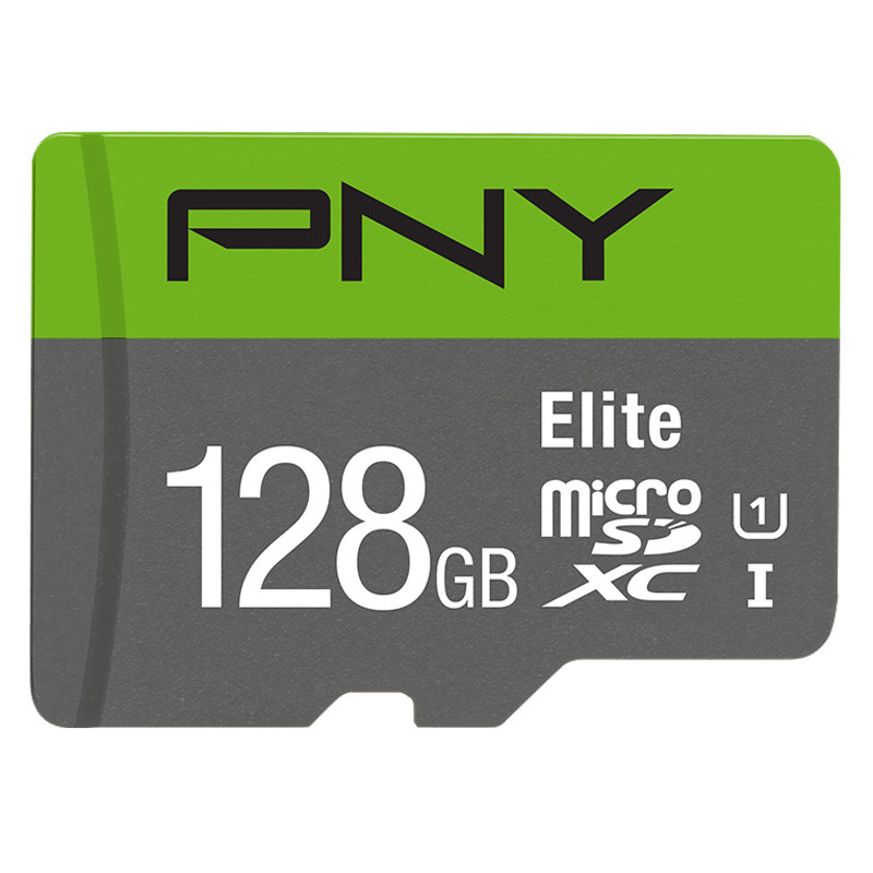 رم میکرو 128 گیگ پی ان وای PNY Elite A1 V10 U1 C10 100MB/s + خشاب