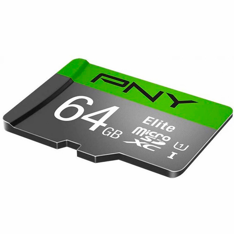 رم میکرو 64 گیگ پی ان وای PNY Elite U1 C10 100MB/s + خشاب