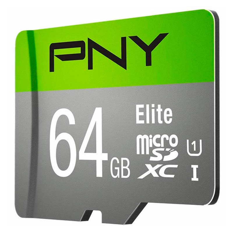 رم میکرو 64 گیگ پی ان وای PNY Elite U1 C10 100MB/s + خشاب