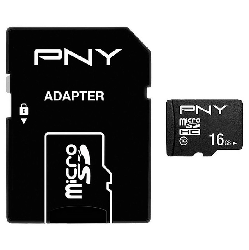 رم میکرو 16 گیگ پی ان وای PNY Performance Plus U1 C10 100MB/s + خشاب