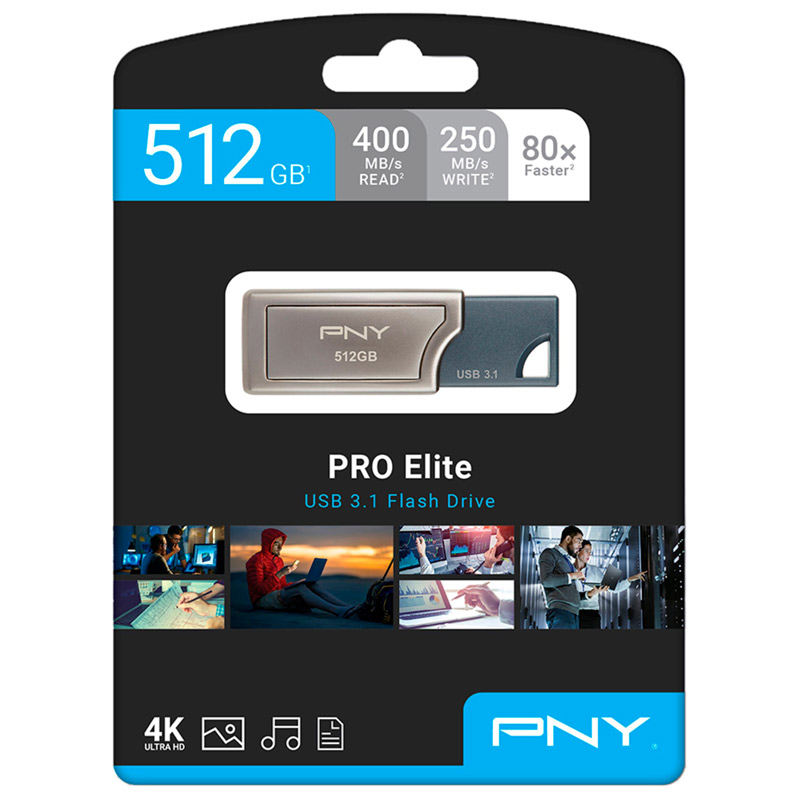 فلش 512 گیگ پی ان وای PNY Pro Elite USB3.1