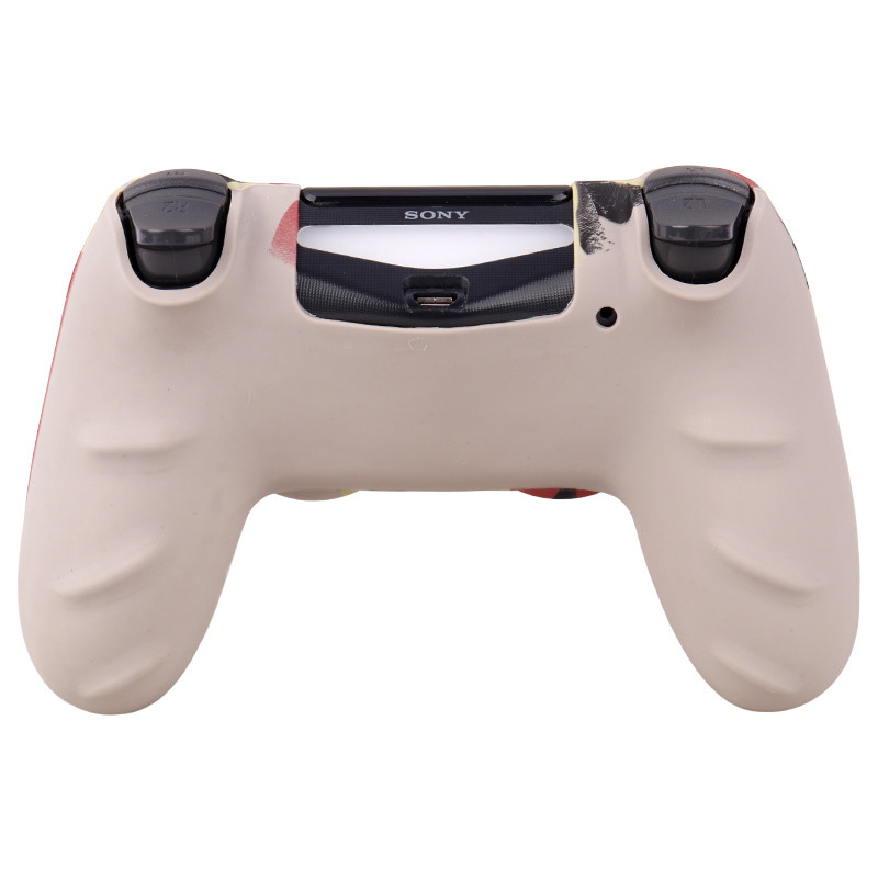 روکش دسته بازی PS4 طرح چریکی خاکی قرمز زرد