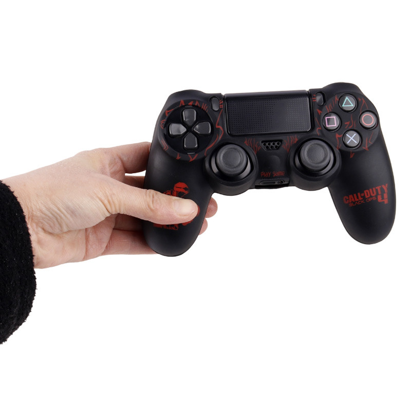 روکش دسته بازی PS4 طرح Call Of Duty مشکی قرمز کد 2