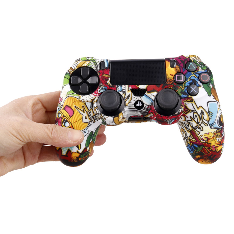 روکش دسته بازی PS4 طرح میمون شلوغ