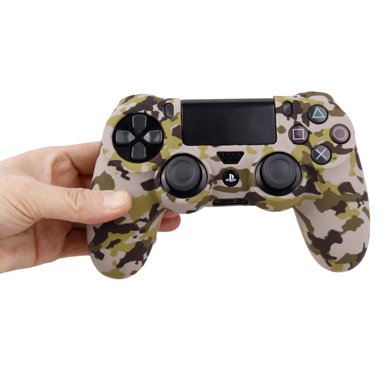 روکش دسته بازی PS4 طرح چریکی زمینه خاکی سبز