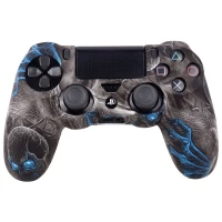 روکش دسته بازی PS4 طرح اسکلت چشم آبی
