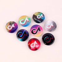 پاپ سوکت دایره ای طرح TikTok