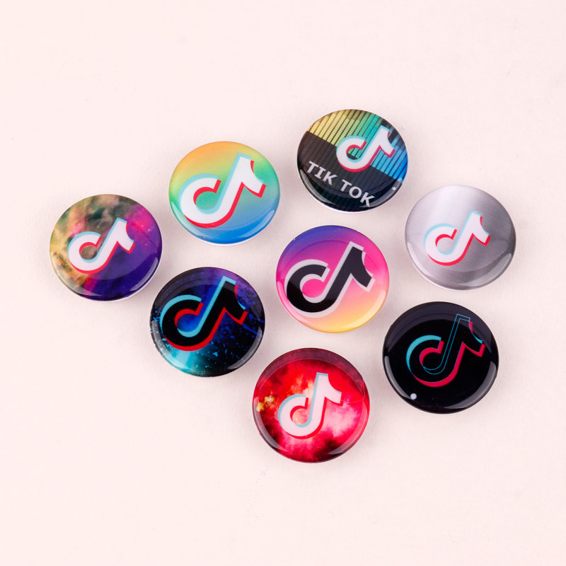 پاپ سوکت دایره ای طرح TikTok