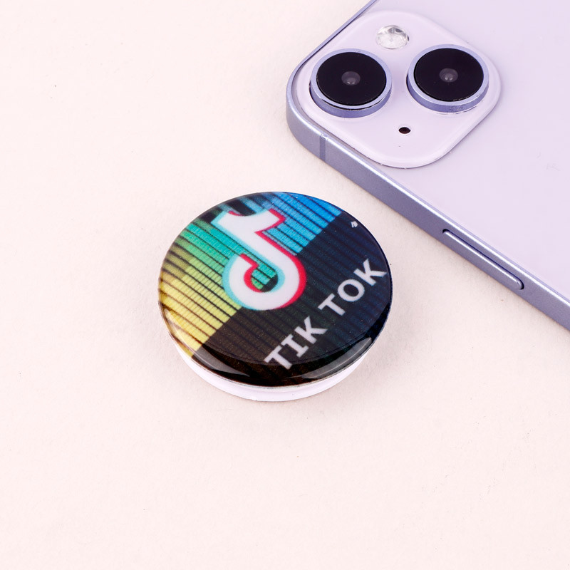 پاپ سوکت دایره ای طرح TikTok
