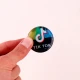 پاپ سوکت دایره ای طرح TikTok