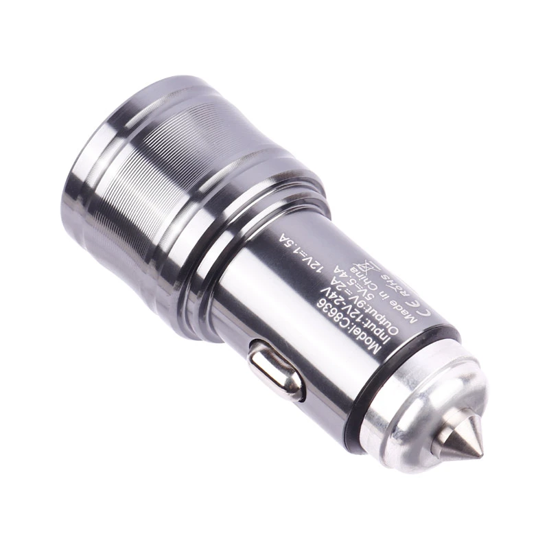 شارژر فندکی فست شارژ Pioneer C8636 5.4A QC3.0 30W