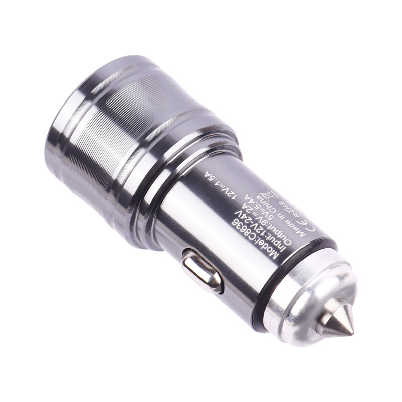 شارژر فندکی فست شارژ Pioneer C8636 5.4A QC3.0 PD 30W