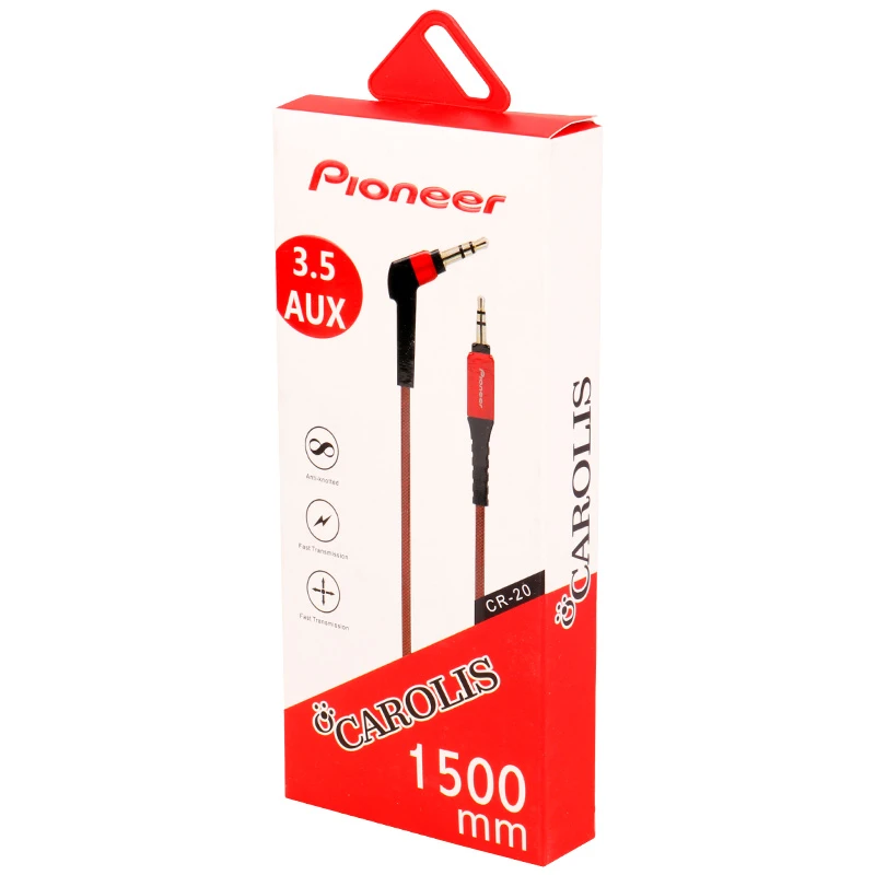 کابل AUX پایونیر CR-20 یکسر L طول 1.5 متر